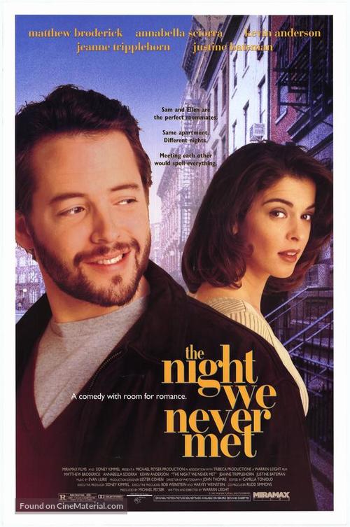 The Night We Never Met - Movie Poster
