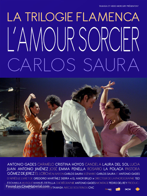 Amor brujo, El - French Re-release movie poster