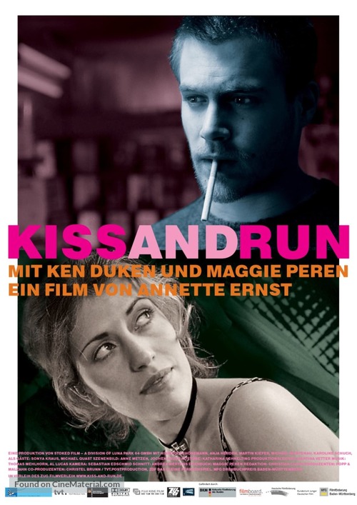 Kiss and Run - German Movie Poster