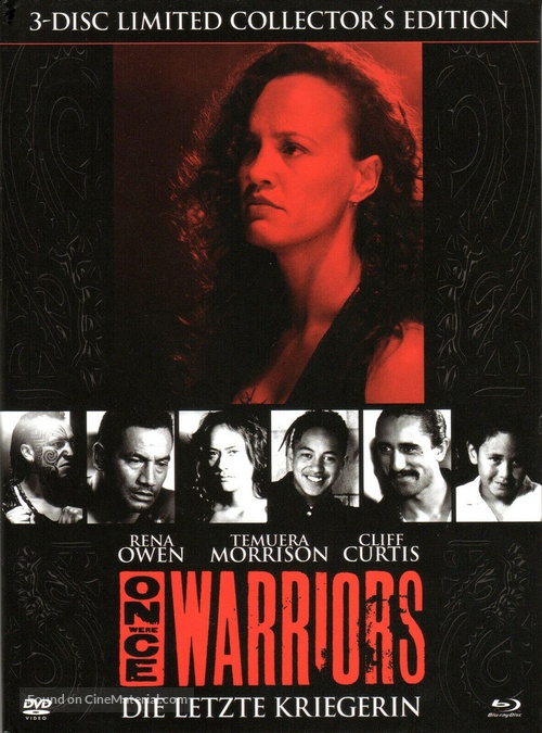 Once Were Warriors - German Blu-Ray movie cover