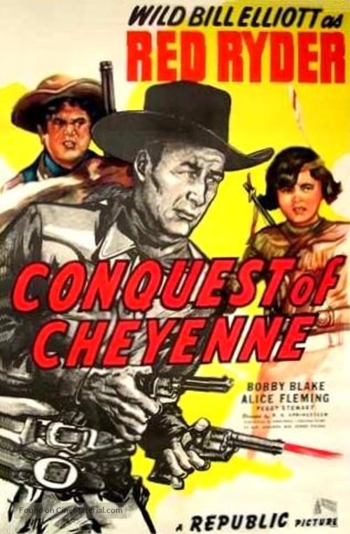 Conquest of Cheyenne - Movie Poster