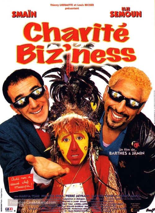Charit&eacute; biz&#039;ness - French Movie Poster