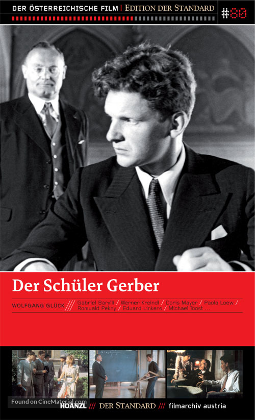 Der Sch&uuml;ler Gerber - Austrian Movie Cover