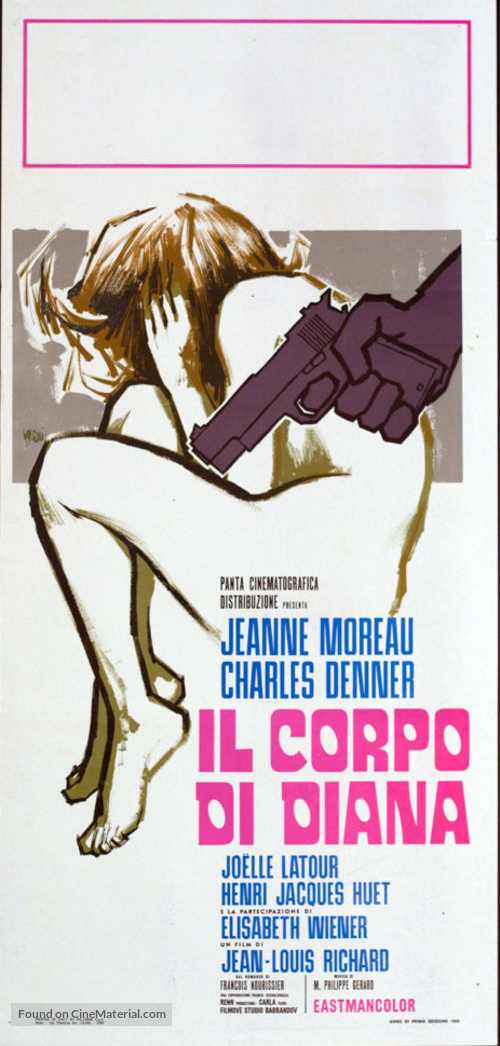 Le corps de Diane - Italian Movie Poster