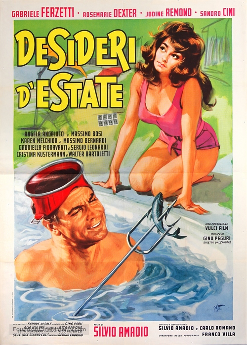 Desideri d&#039;estate - Italian Movie Poster