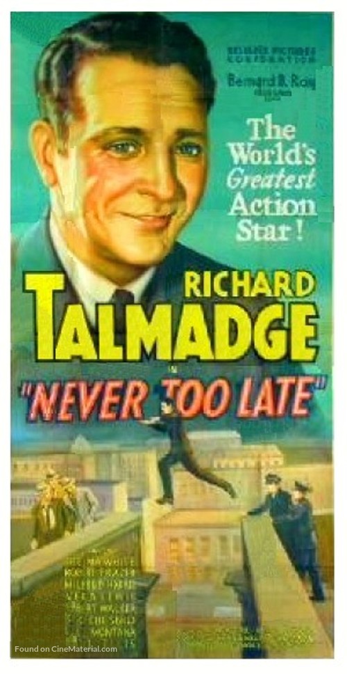 Never Too Late - Movie Poster