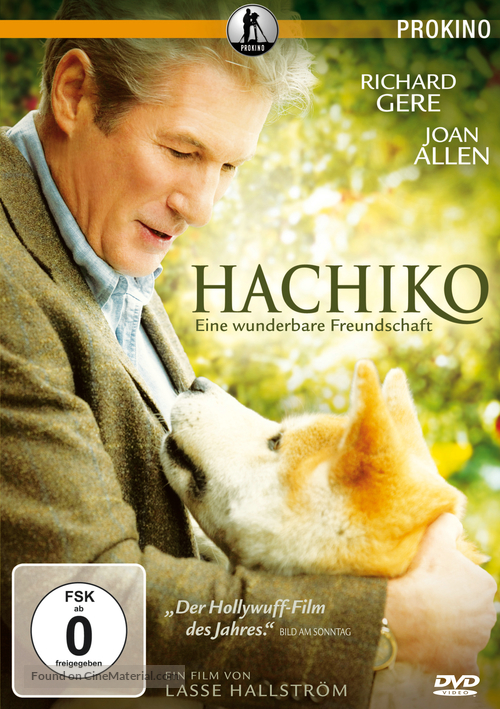 Hachi: A Dog&#039;s Tale - German Movie Cover
