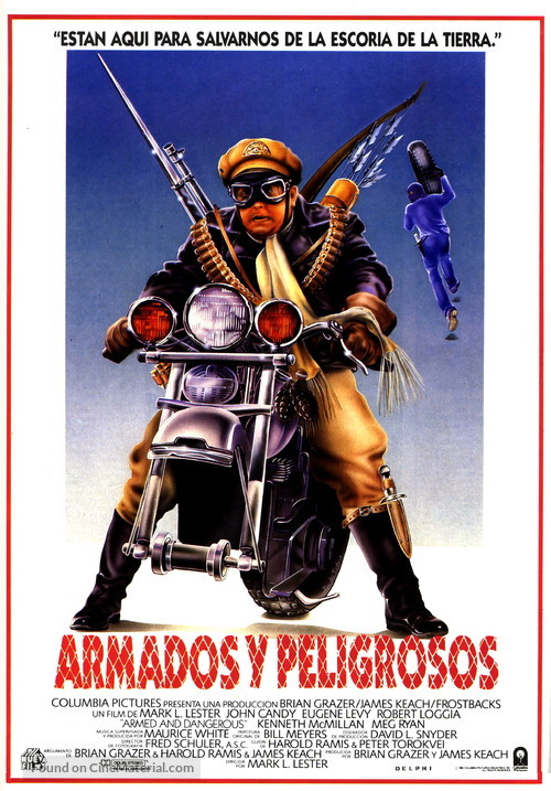 Armed and Dangerous - Spanish Movie Poster