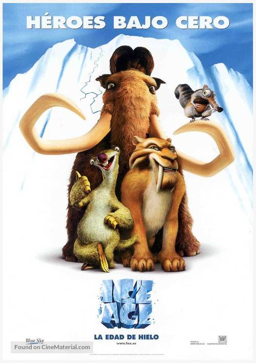 Ice Age - Spanish Movie Poster