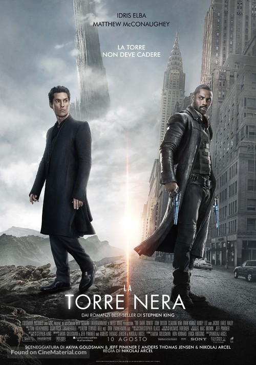 The Dark Tower - Italian Movie Poster