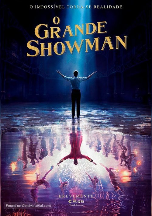 The Greatest Showman - Portuguese Movie Poster