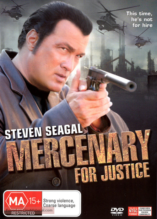 Mercenary for Justice - Australian Movie Cover