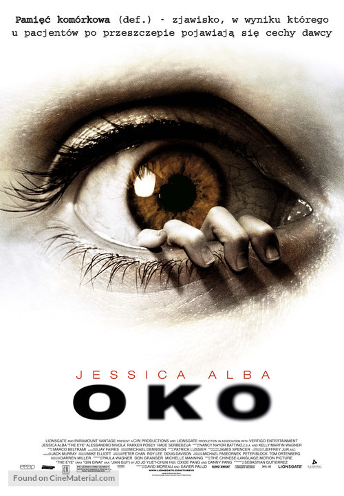 The Eye - Polish Movie Poster