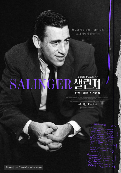 Salinger - South Korean Movie Poster