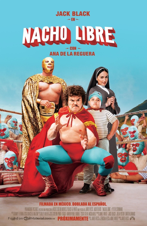 Nacho Libre - Mexican Movie Poster