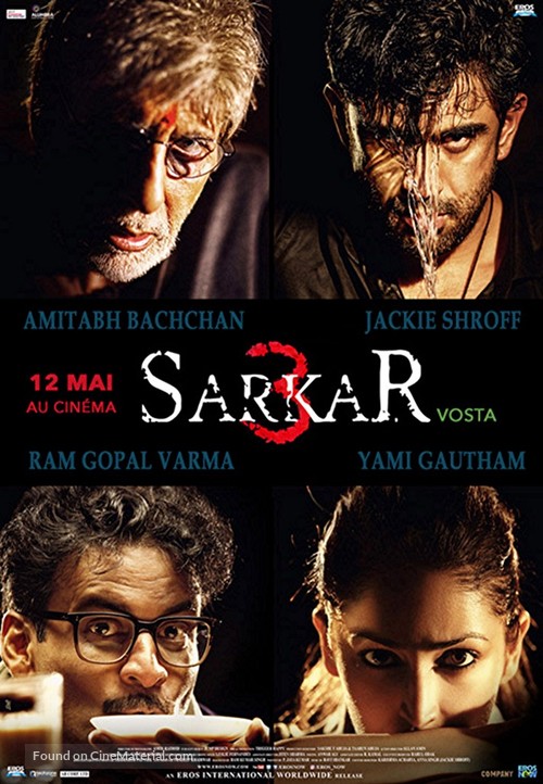 Sarkar 3 - French Movie Poster