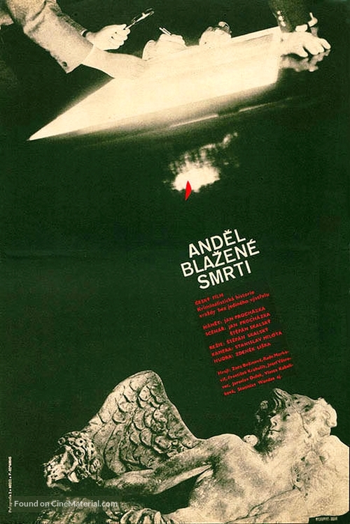 Andel blazen&eacute; smrti - Czech Movie Poster