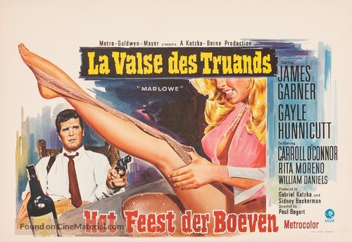 Marlowe - Belgian Movie Poster