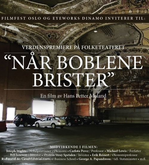 N&aring;r boblene brister - Norwegian Movie Poster