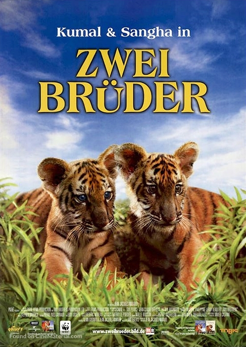 Two Brothers - German Movie Poster