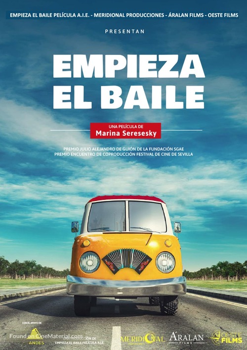Empieza el baile - Argentinian Movie Poster
