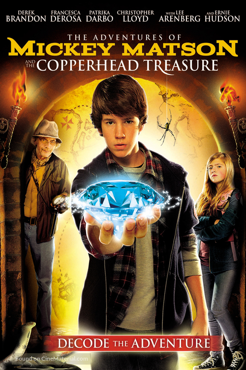 The Adventures of Mickey Matson and the Copperhead Treasure - DVD movie cover