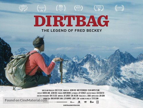 Dirtbag: The Legend of Fred Beckey - British Movie Poster