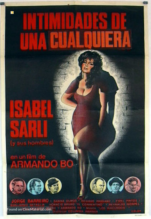 Intimidades de una cualquiera - Italian Movie Poster
