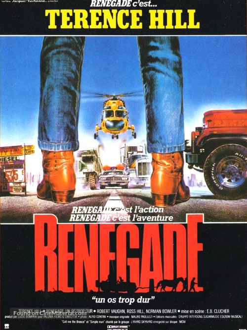 Renegade - French Movie Poster