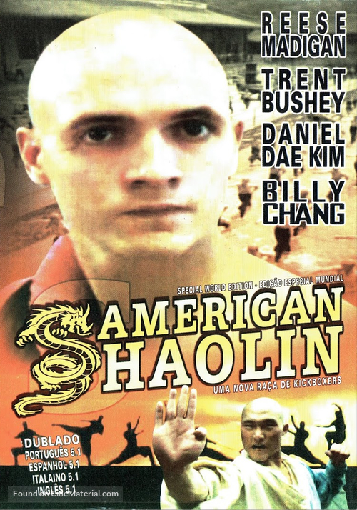 American Shaolin - Brazilian Movie Cover