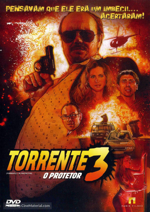 Torrente 3: El protector - Brazilian DVD movie cover