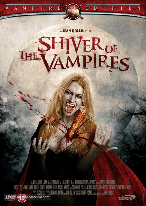 Le frisson des vampires - Danish DVD movie cover