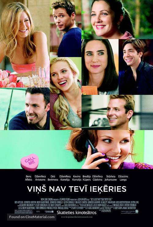 He&#039;s Just Not That Into You - Latvian Movie Poster
