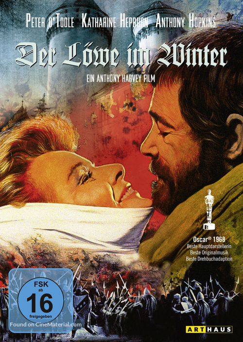 The Lion in Winter - German DVD movie cover