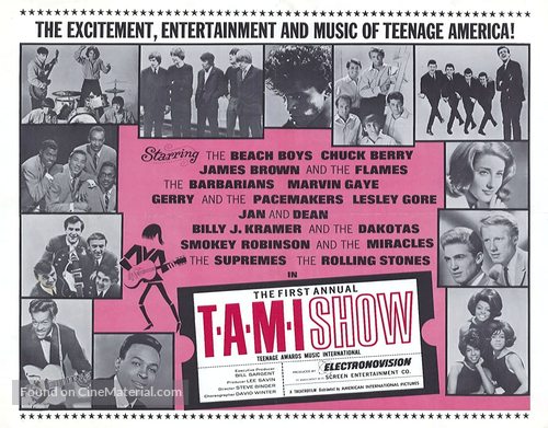 The T.A.M.I. Show - British Movie Poster