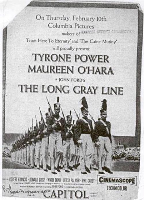 The Long Gray Line - poster