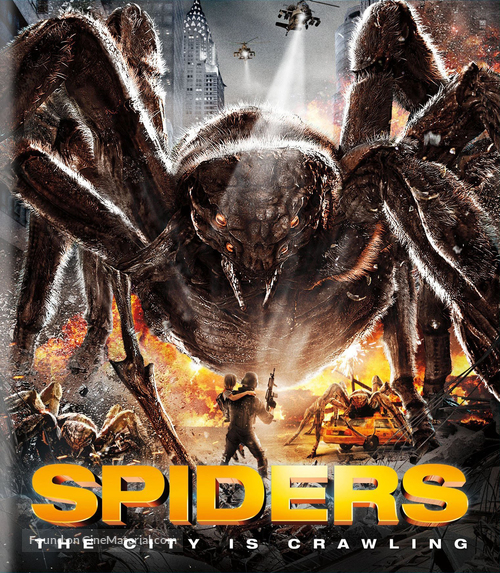 Spiders 3D - Blu-Ray movie cover