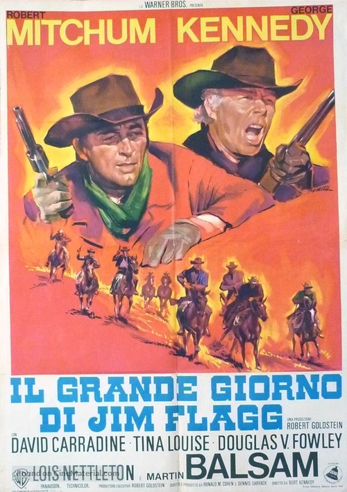The Good Guys and the Bad Guys - Italian Movie Poster