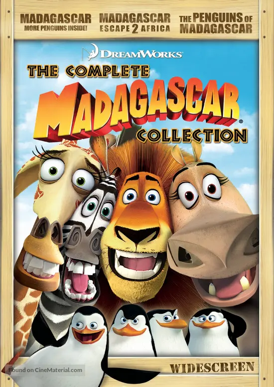 Madagascar - DVD movie cover