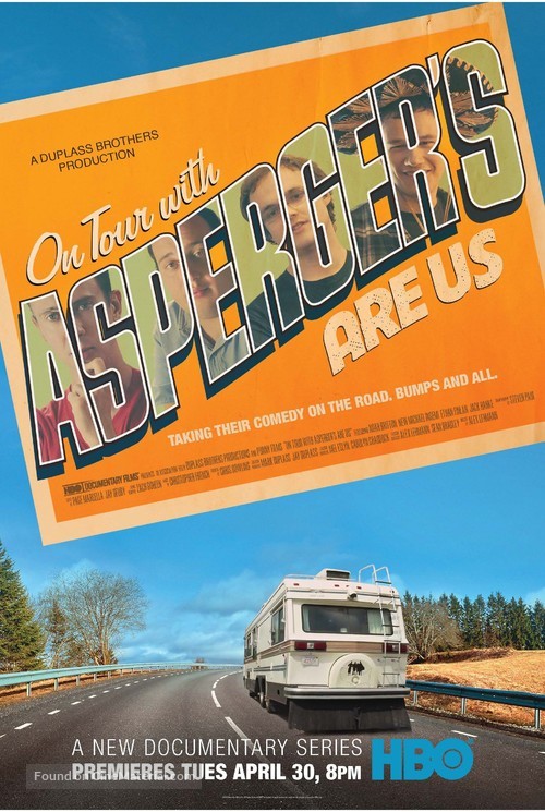 &quot;On Tour with Asperger&#039;s Are Us&quot; - Movie Poster