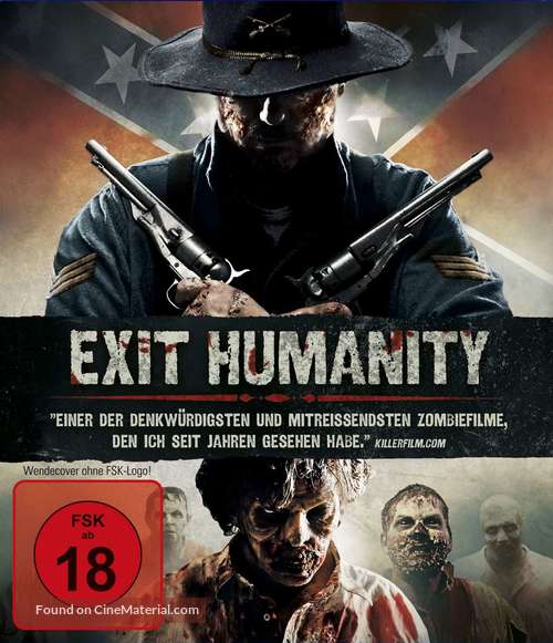 Exit Humanity - German Blu-Ray movie cover