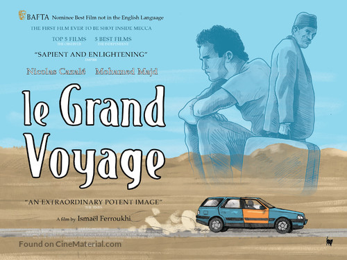Grand voyage, Le - British Movie Poster