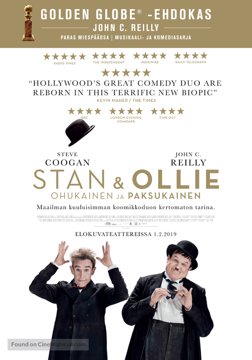 Stan &amp; Ollie - Finnish Movie Poster
