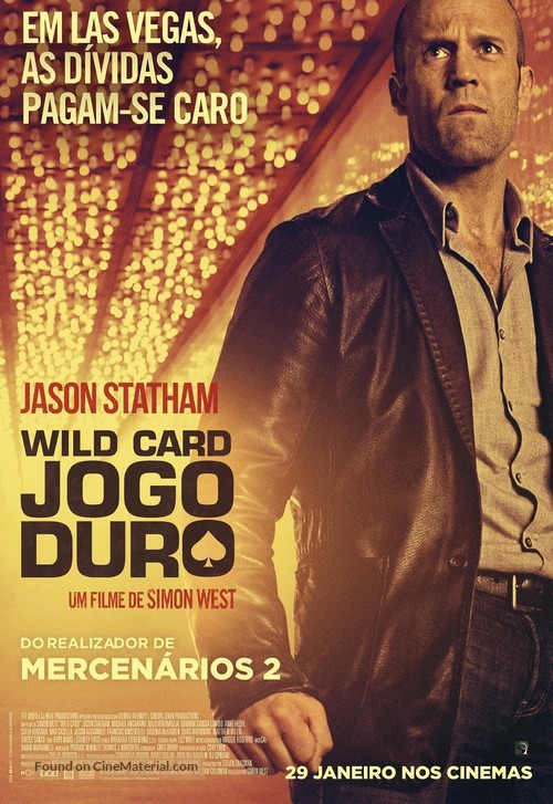 Wild Card - Portuguese Movie Poster