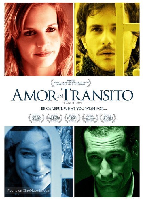 Amor en tr&aacute;nsito - DVD movie cover