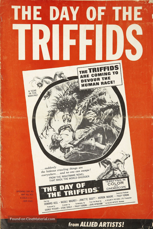 The Day of the Triffids - poster