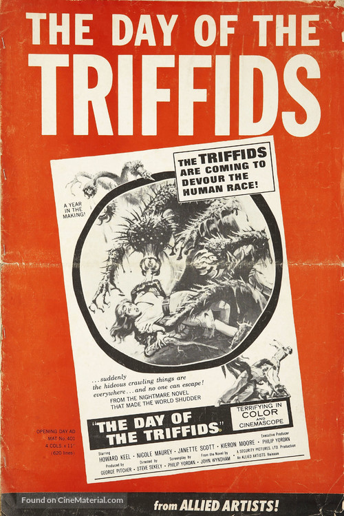 The Day of the Triffids - poster