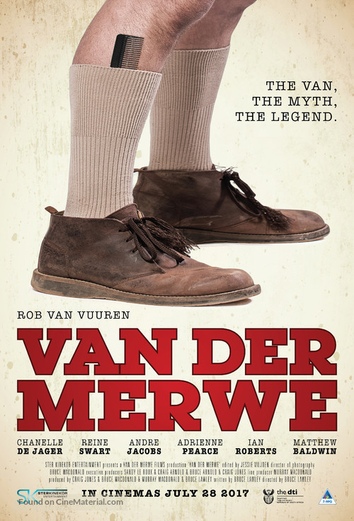 Van der Merwe - South African Movie Poster