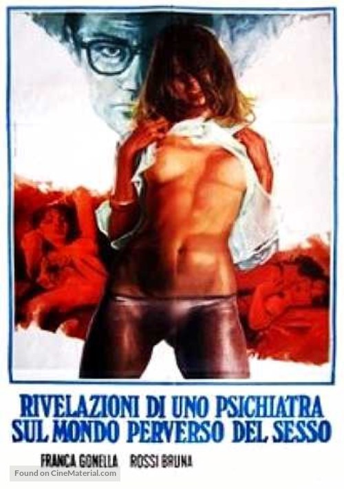 Rivelazioni di uno psichiatra sul mondo perverso del sesso - Italian DVD movie cover