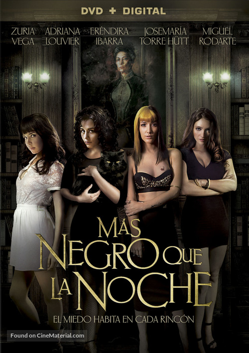 M&aacute;s negro que la noche - DVD movie cover